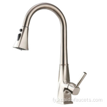 Ferstelbere Deluxe pull down Kitchen Faucet Sprayer